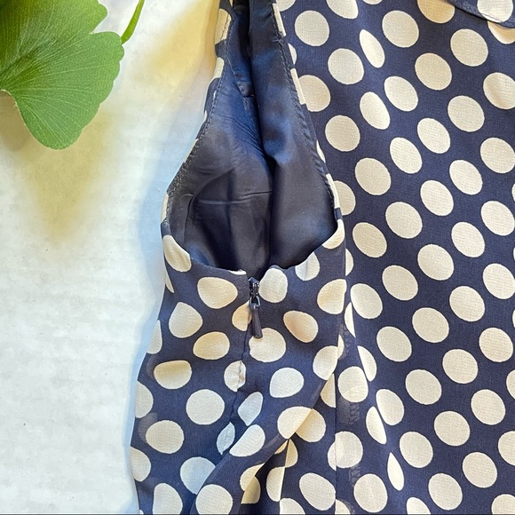 Polka dots Dress | Adrianna Papell - Picture 7 of 9